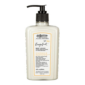 C. O. Bigelow in-hand application showing fast absorption and soft feel