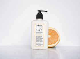 C. O. Bigelow ingredients label highlighting aloe, borage and olive oils