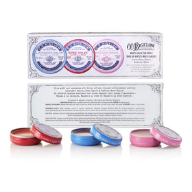 C. O. Bigelow rose tin open showing smooth salve texture for easy spread