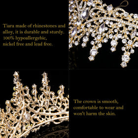 COCIDE tiara on bride in wedding setting enhancing ceremony elegance