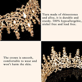 COCIDE tiara in wedding scene enhancing bridal look with sparkle
