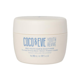 Coco & Eve jar front packaging showing premium treatment benefit