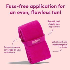 Coco & Eve applicator next to Sunny Honey foam for compatible product pairing