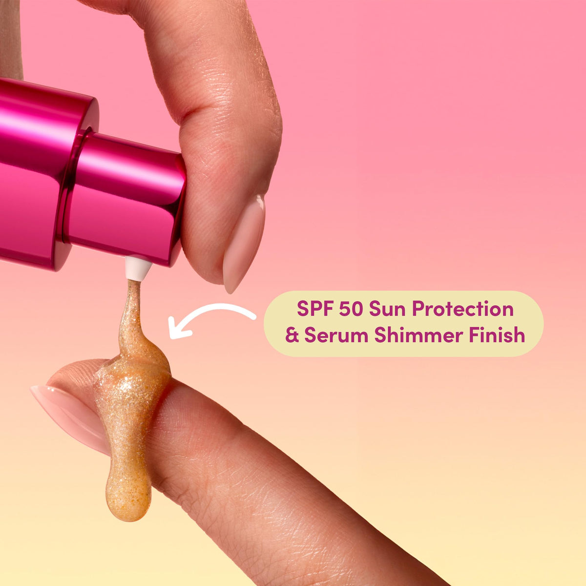 Coco & Eve pump and cap detail showcasing easy dispensing benefit
