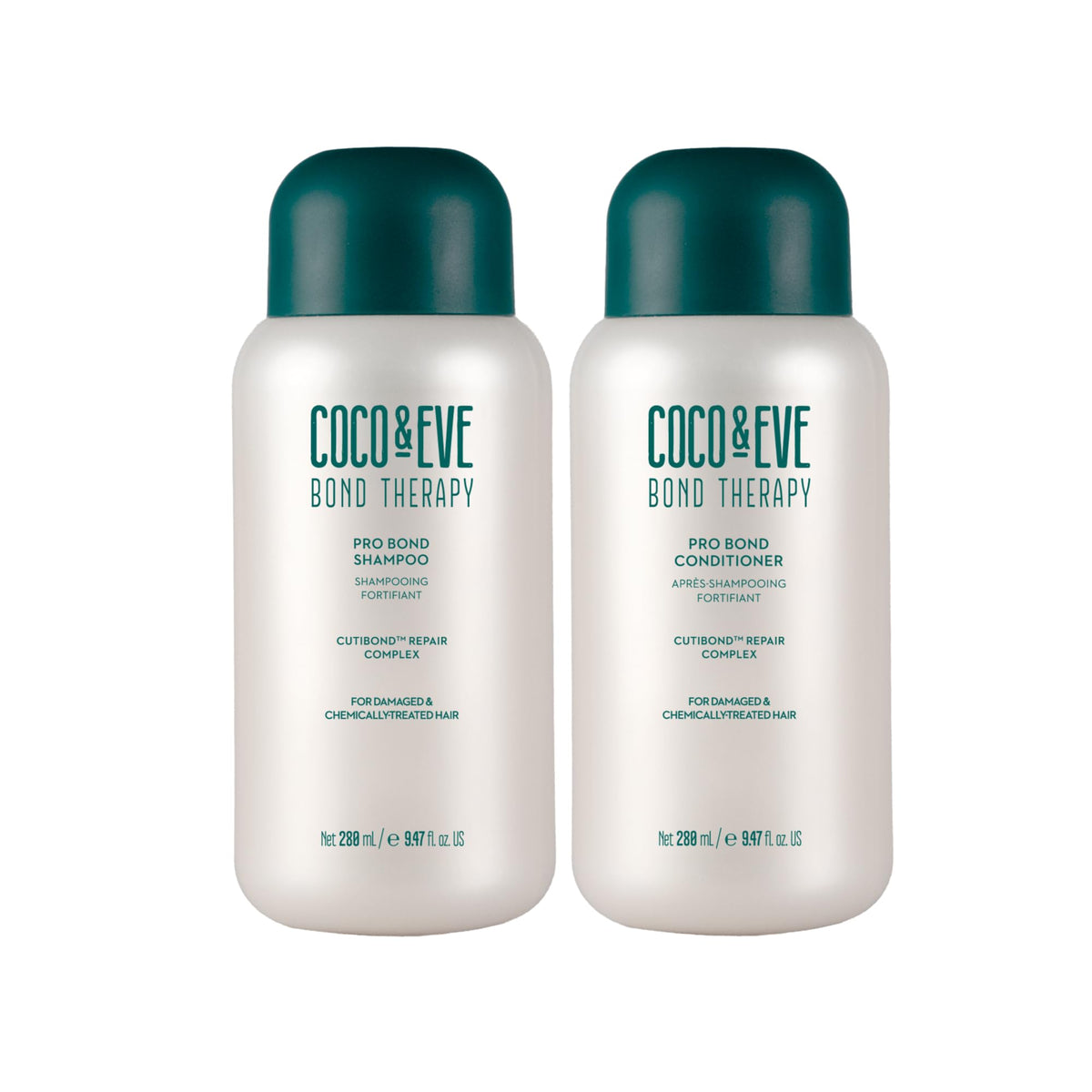 Coco & Eve front packaging showing set and restorative benefits