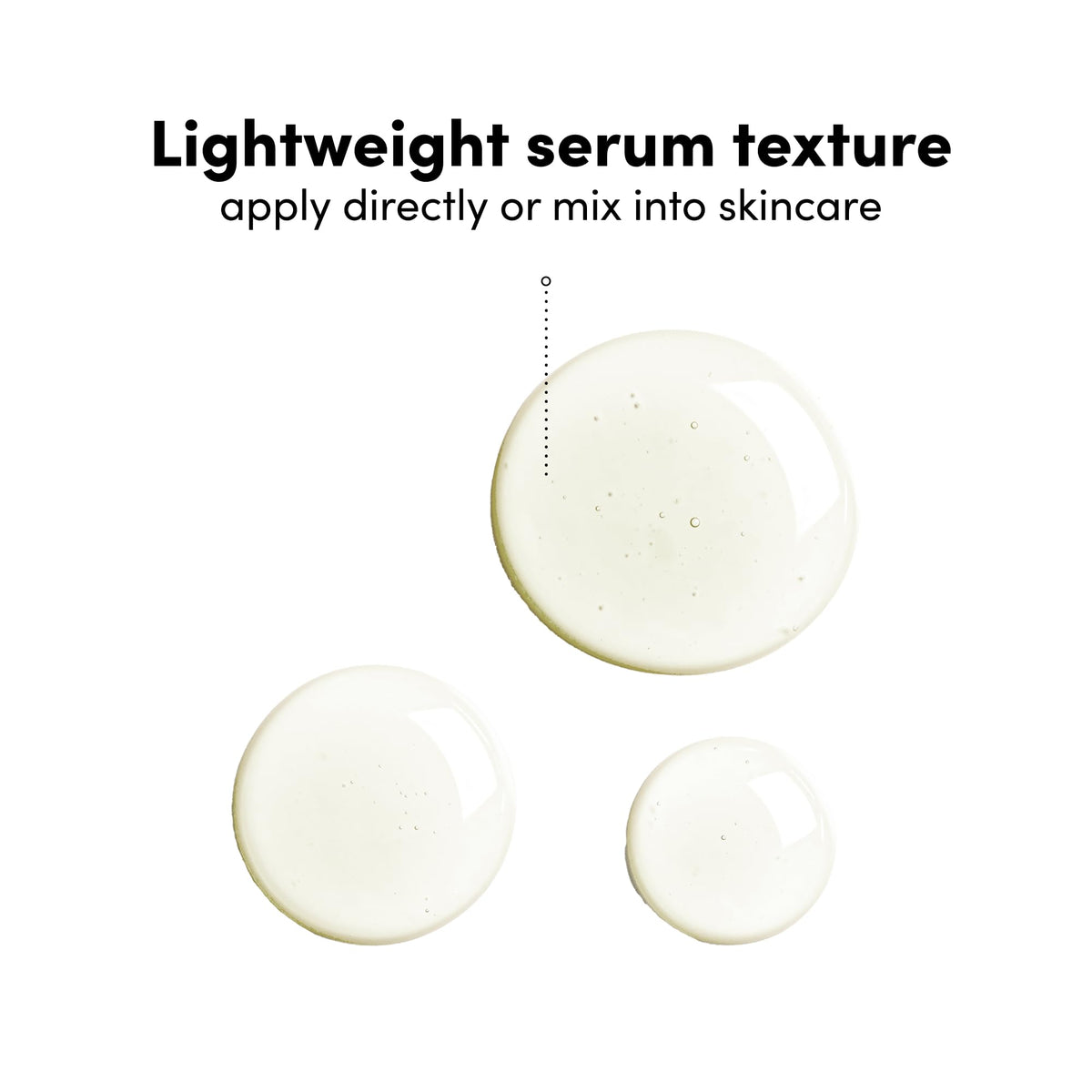 Coco & Eve drops mixed into moisturizer for customizable glow