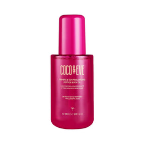 Coco & Eve front bottle view showing product and clean packaging benefits