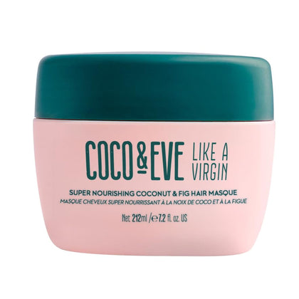 Coco & Eve front packaging showing masque jar and benefits