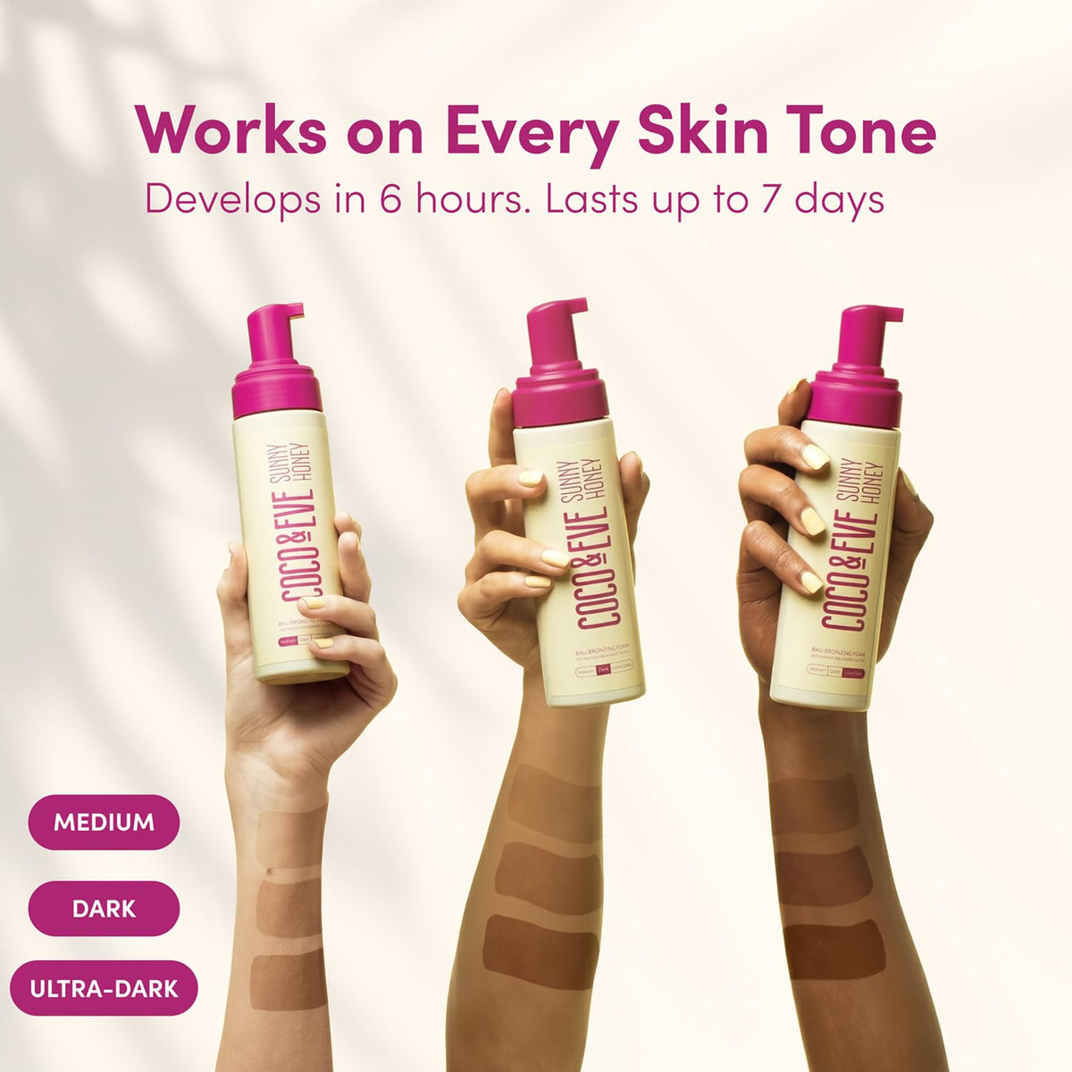 Coco & Eve ingredients label close-up highlighting vegan formula