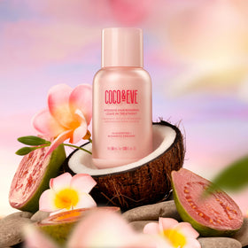 Coco & Eve ingredient label showing ceramides peptides and hyaluronic acid