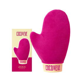 Coco & Eve mitt front packaging showing brand and clean applicator benefits