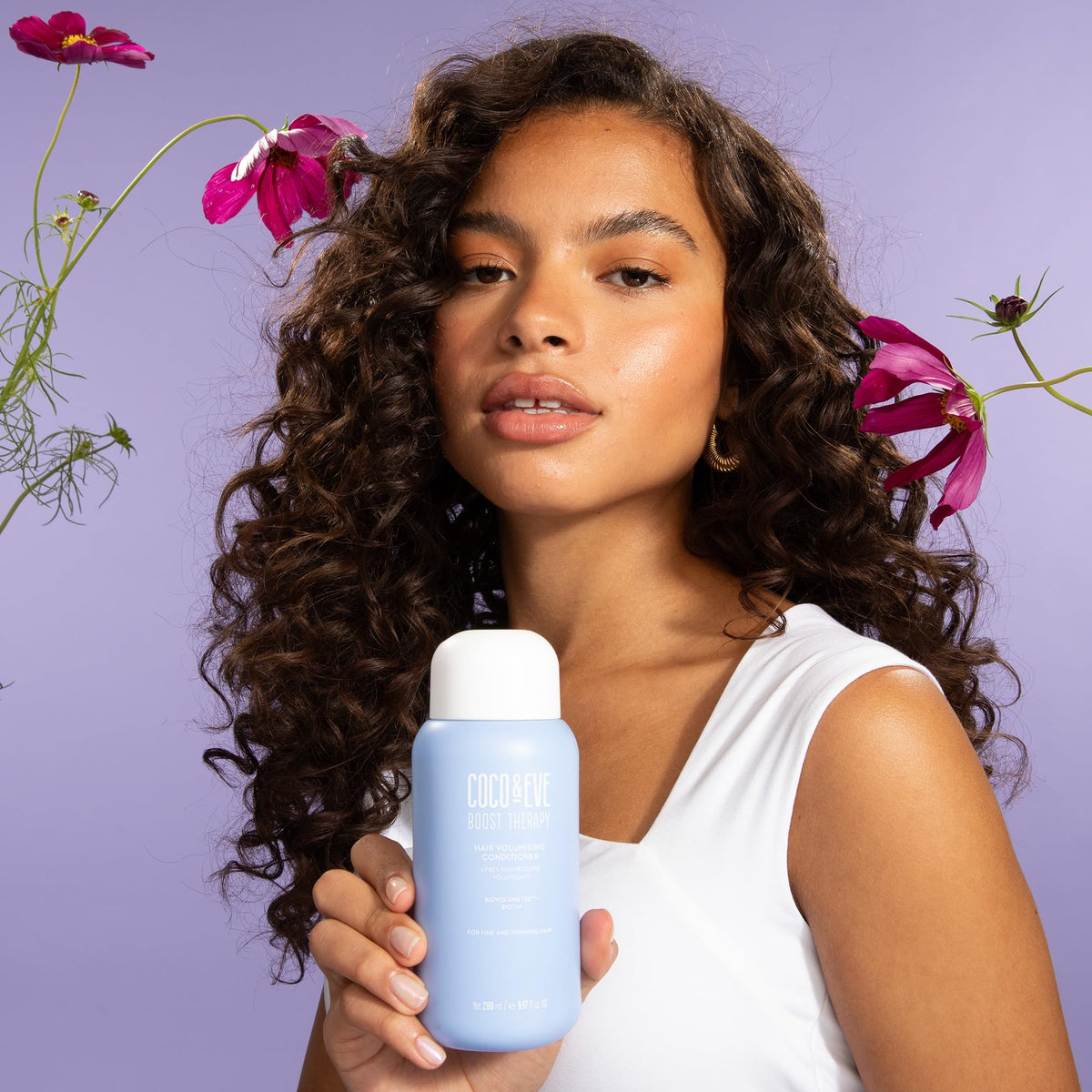 Coco & Eve peppermint ingredient visual suggesting refreshing scalp sensation