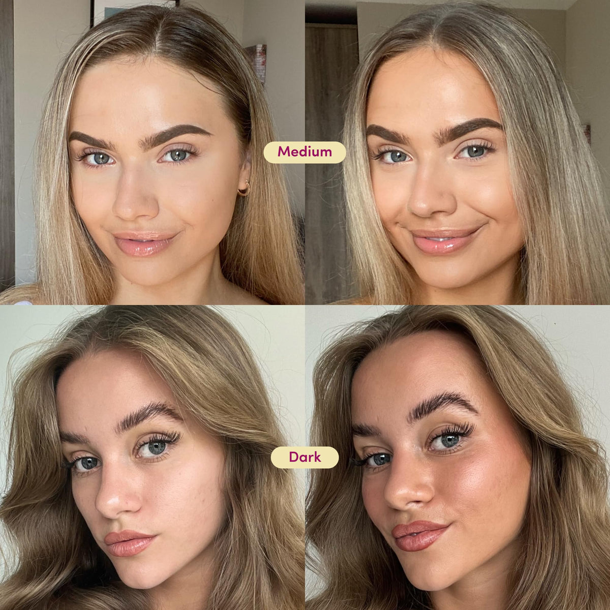 Coco & Eve texture close-up highlighting lightweight blend and hydration