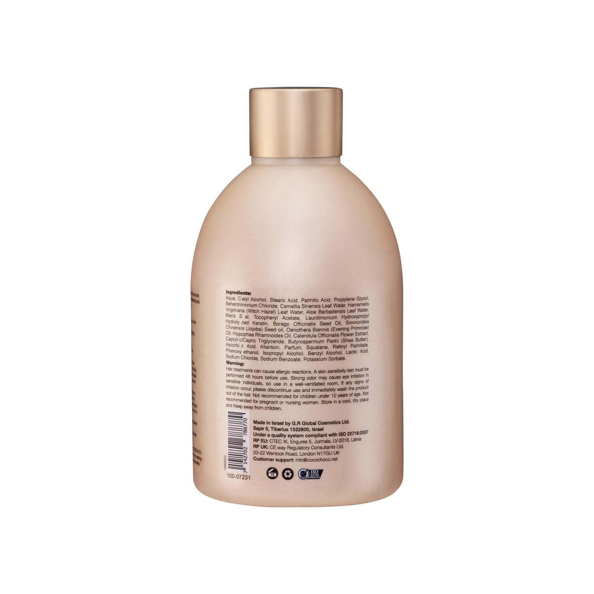 COCOCHOCO after-treatment shiny hair highlights smoothness and frizz reduction