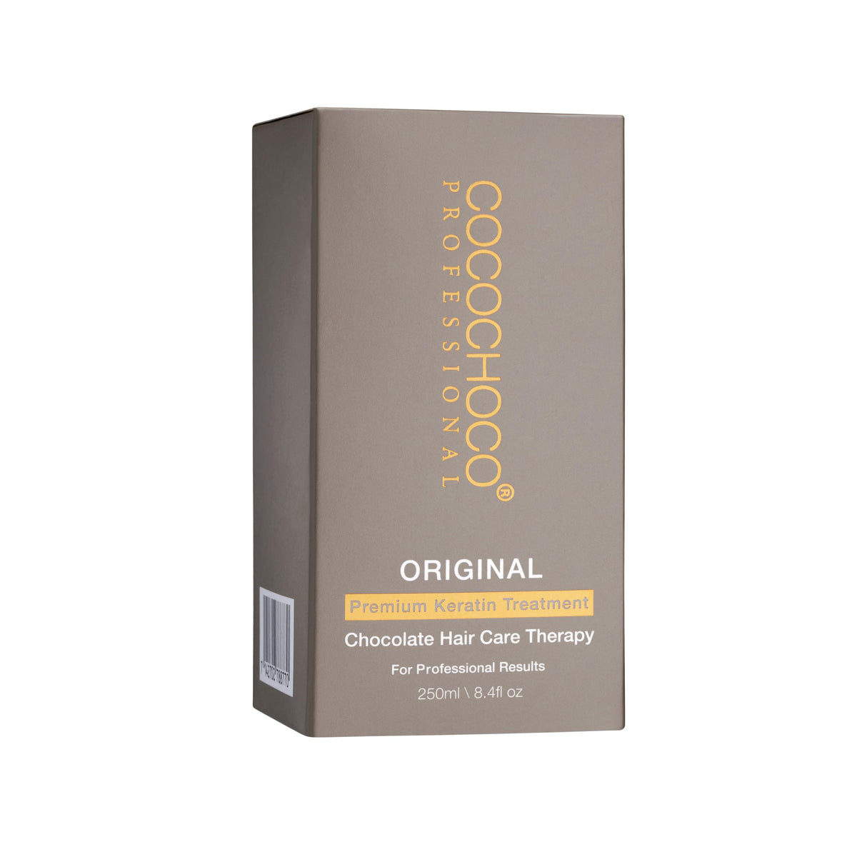 COCOCHOCO 8.4 fl oz size comparison shows compact bottle for salon or home use