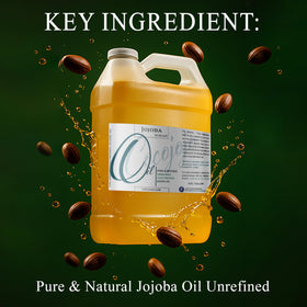 cocojojo oil pouring close-up highlighting smooth texture and absorbency