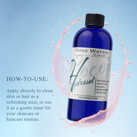 COCOJOJO label detail showing ingredient simplicity and alcohol-free benefit
