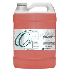 cocojojo front bottle showing full gallon packaging and clean label benefits