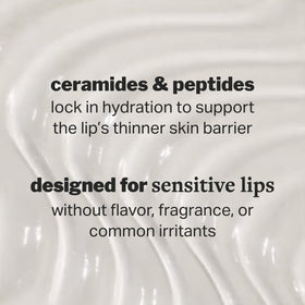 cocokind balm applied on lips, provides soft glossy look and visible comfort
