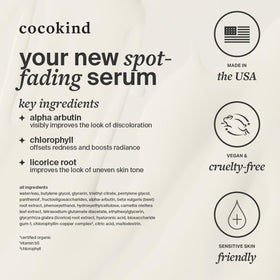 Cocokind before and after layout showing improved tone over time