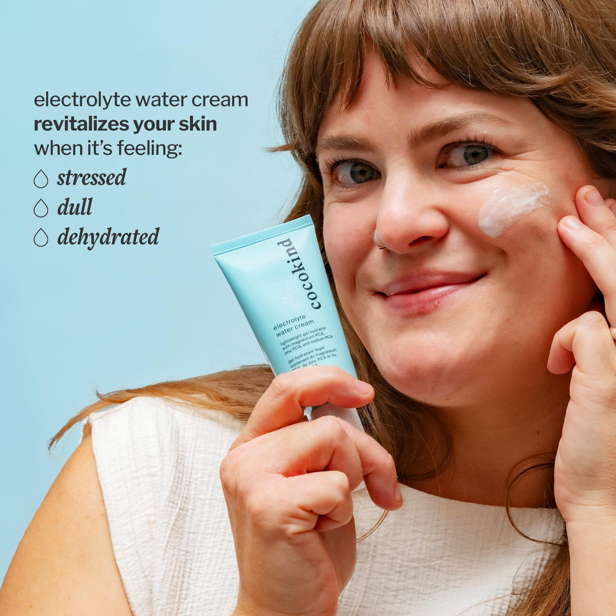 Cocokind tub on bathroom counter illustrating daily skincare convenience
