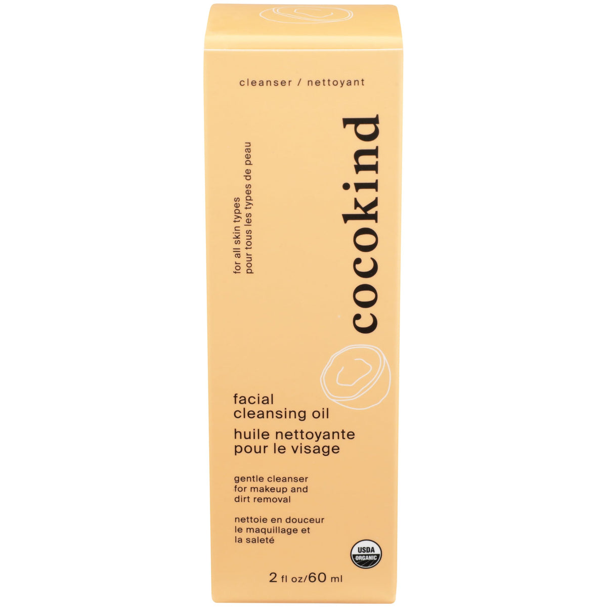 Cocokind front packaging showing clean branding and product benefit