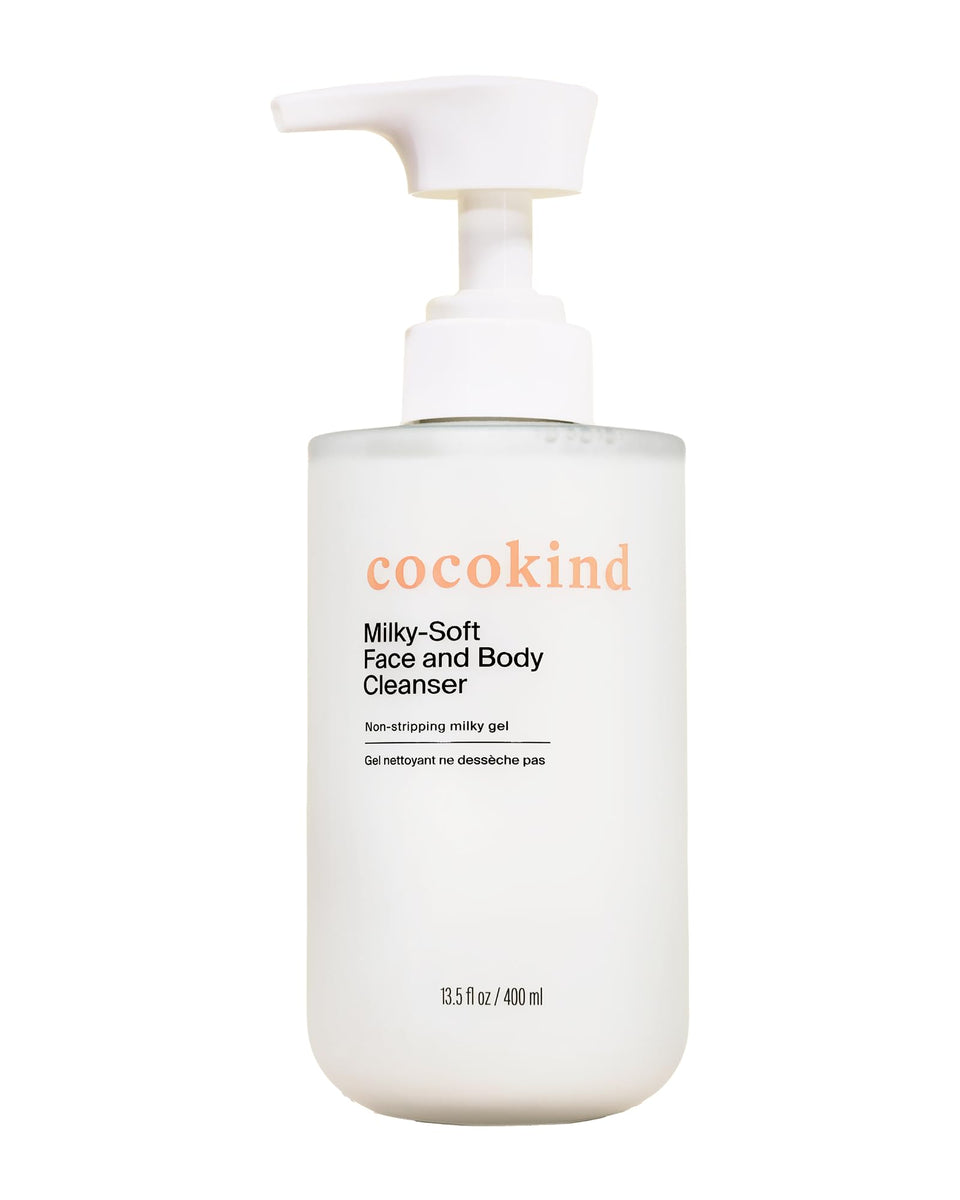 Cocokind front packaging showing size and gentle formula benefits