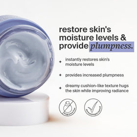 Cocokind resurrection polypeptide cream open jar demonstrating rich hydration