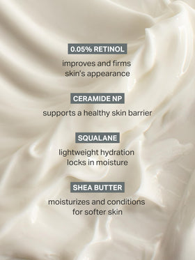 Cocokind application on leg illustrating smoothing effect and improved texture