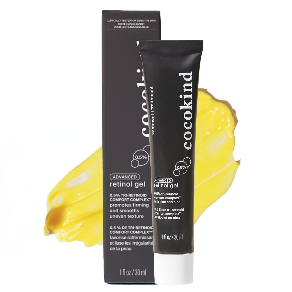 Cocokind front packaging showing product and branding with clean appeal