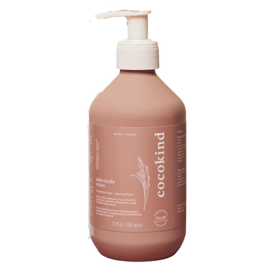 Cocokind bottle front view showing label and clean packaging benefit