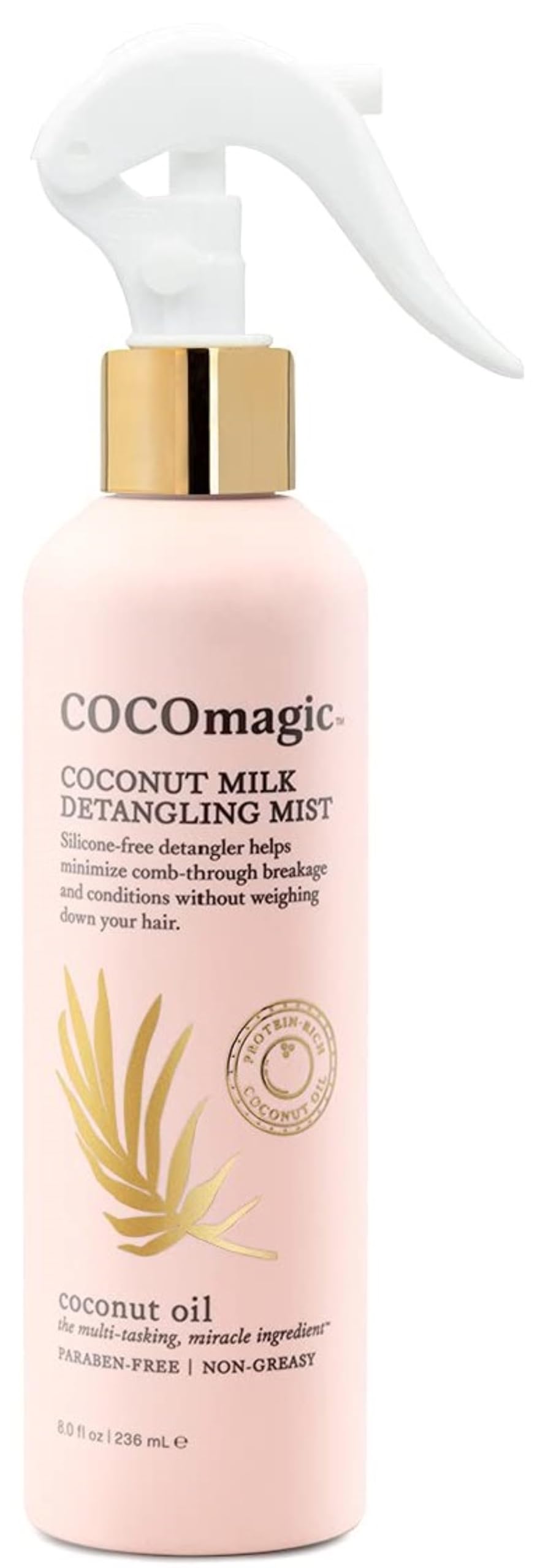 Cocomagic front packaging showing bottle and product benefits for quick identification