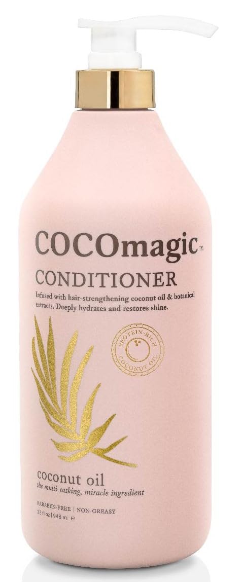 Cocomagic front packaging 32 oz bottle showing brand and product benefits