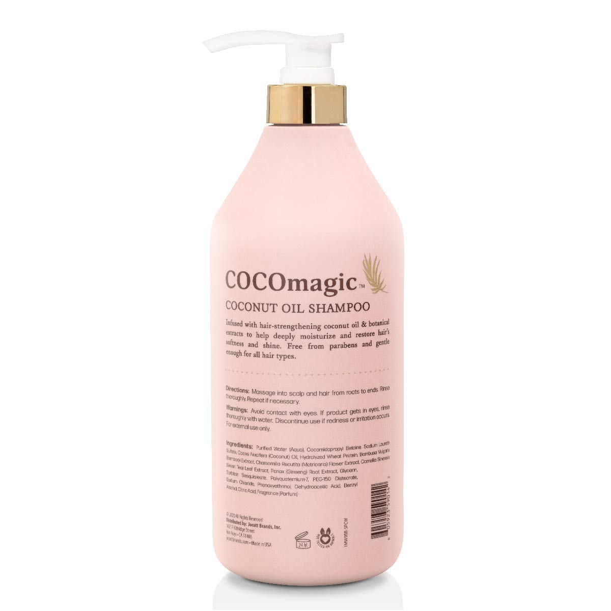 CocoMagic texture close-up of creamy shampoo illustrating smooth, hydrating lather