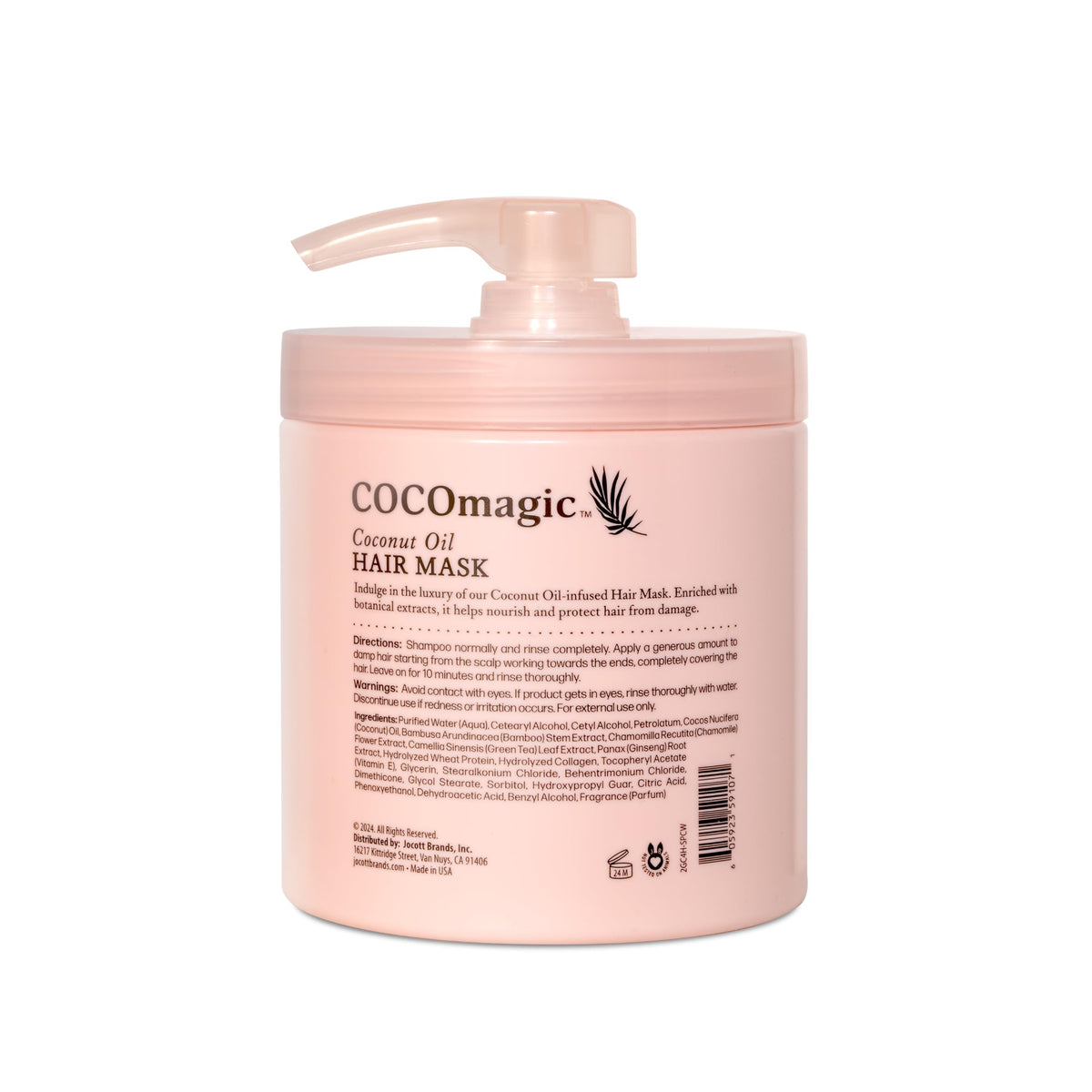Cocomagic creamy mask texture close-up showing rich consistency for deep hydration benefit