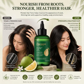 Cocoon Original tonic on bathroom shelf suggesting clean-beauty routine integration