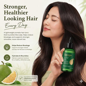 Cocoon Original spray nozzle detail illustrating precise, no-drip application benefit