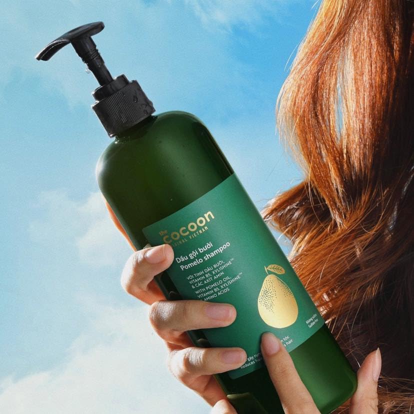 COCOONORIGINAL on bathroom shelf lifestyle shot conveying vegan, clean beauty