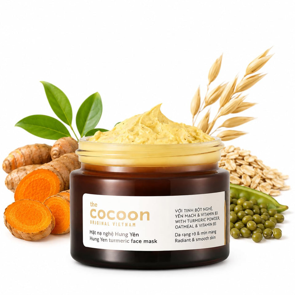 COCOONORIGINAL front packaging showing label and brightening claim