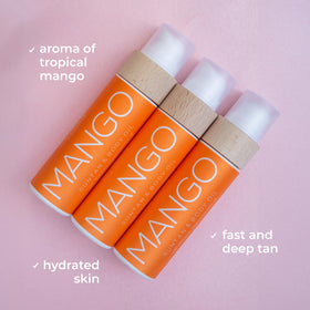 COCOSOLIS applied on leg showing even blend and streak-free finish