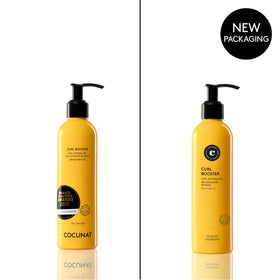 COCUNAT gel-cream texture close-up demonstrating smooth blend for frizz control