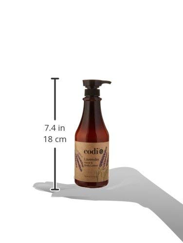 Codi N Codi 750ml bottle next to common items to show scale