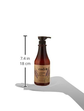 Codi N Codi 750ml bottle next to common items to show scale