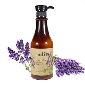 Codi N Codi lotion texture swipe showing lightweight, quick absorption