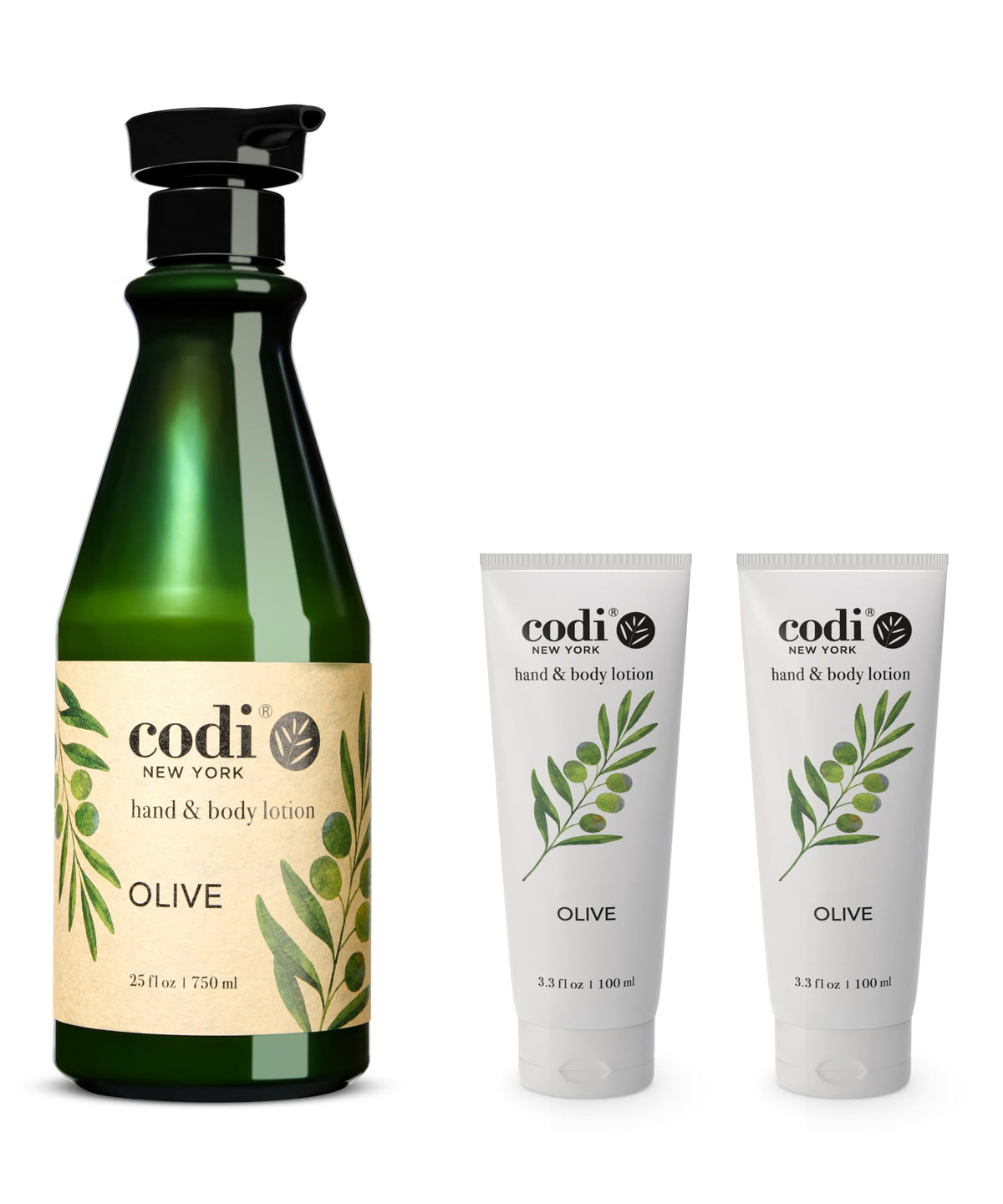 Codi N Codi front packaging showing bottle and tubes, highlights convenience
