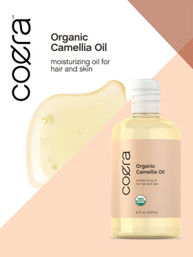 Coera oil texture pool on surface emphasizing non-greasy feel benefit