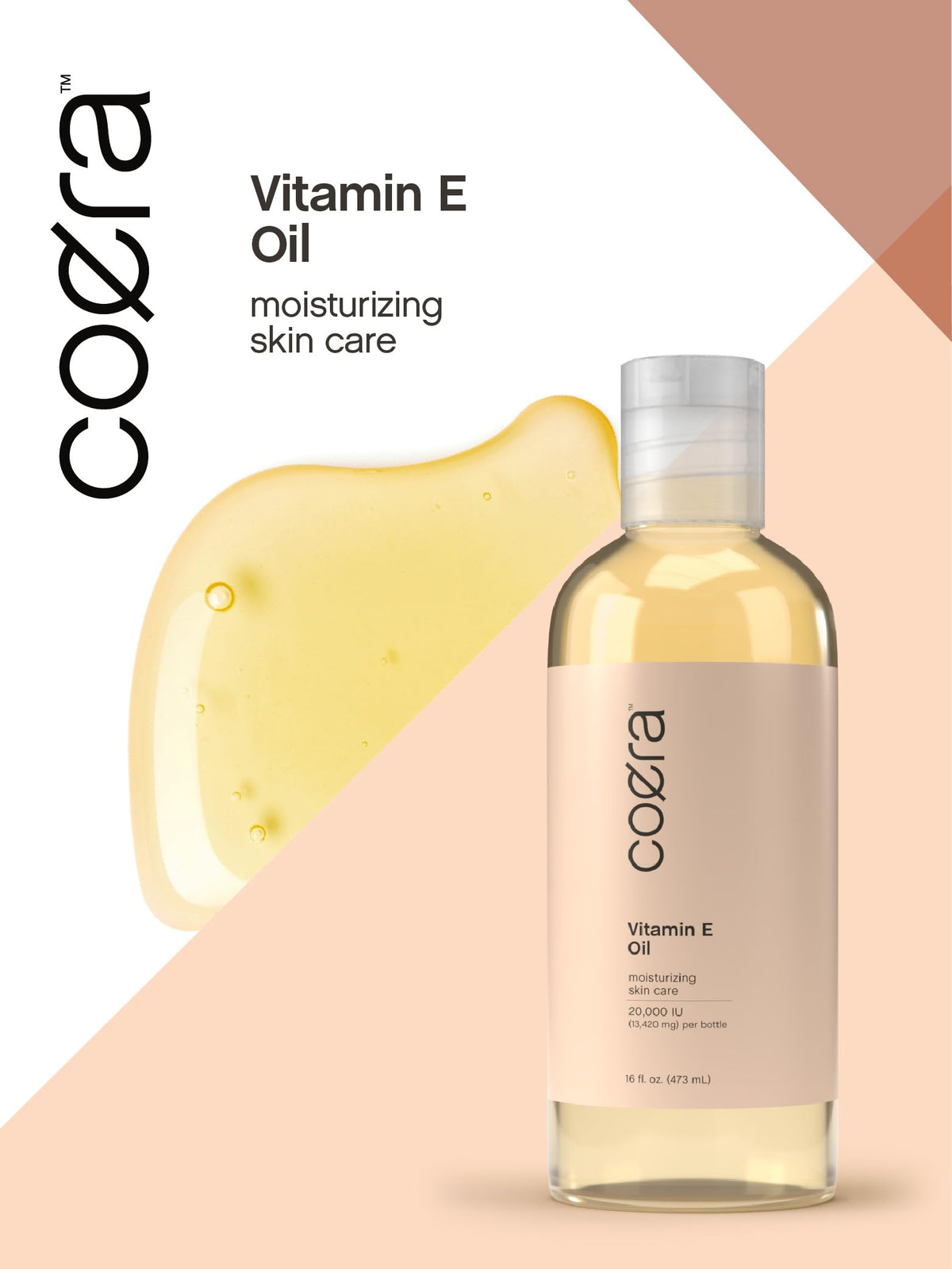 Detail of Coera ingredient label, emphasizes fragrance-free and clean formula