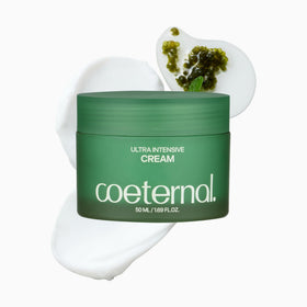 coeternal front packaging showing jar and label, highlights clean design and benefits