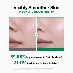 coeternal mask applied on cheek demonstrating comfortable cooling effect