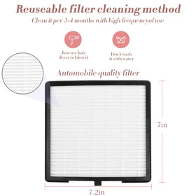 CoFashion boxed unit with filter and cord showing included accessories